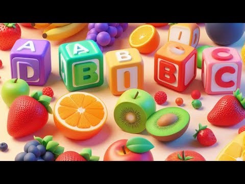 ABC Phonics with Fruits | Learn the Alphabet with Fun Fruit Names! | Cheerful Toddlers TV