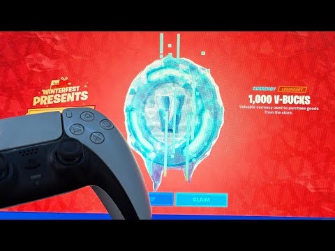 How to Get FREE V-BUCKS in Fortnite Winterfest 2026! (Winterfest Secret Present)