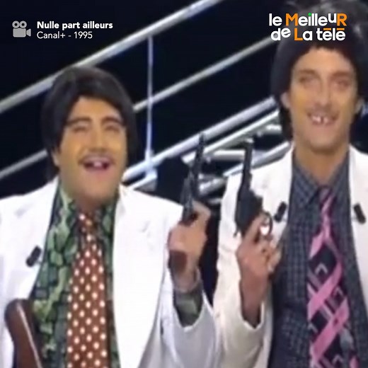 Antoine de Caunes et José Garcia dans Nulle Part Ailleurs | Le Meilleur de la Télé