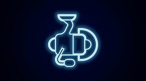 Glühende Neonline-Spinnrolle für Angelsymbol einzeln auf: Stockvideos & Filmmaterial (100 % lizenzfrei) 1100052677 | Shutterstock