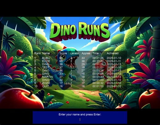 Dino Runs by elightsys