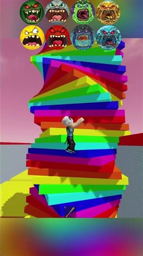 SPIRAL LADDERS VS TSUNAMI 🌊 #shorts #roblox #escapetsunamiforbrainrots