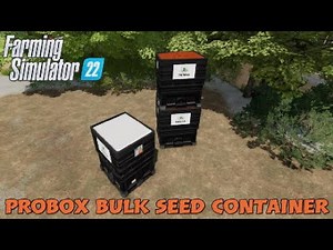 FS22 New Mod (console): ProBox Bulk Seed Container | Mods in the spots # 149