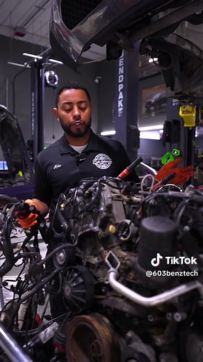 Replacing the engine in a 2012 ML350 with approximately 180k miles for our customer. The original Mercedes M276 engine failed due to a previous timing job repair. We’re installing a lower mileage used engine and taking the opportunity to address some additional components while the engine is apart. #m276 #mercedes #ml350 #engine #enginerepair #autoshop #automotive #enginefailure #mercedesbenz