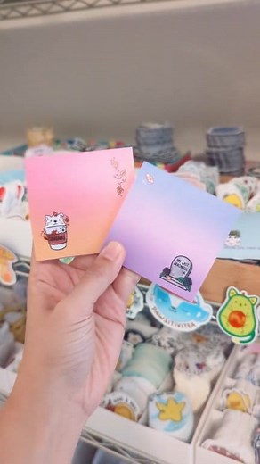 New sticky notes and house getting painted! #stickynotes #stationery #stickershop | Jem and Cozy