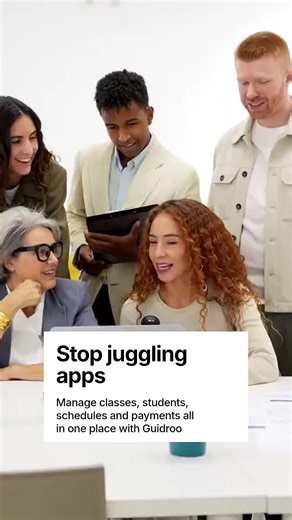 Say goodbye to juggling multiple apps. Guidroo brings your tutoring business into one easy-to-use platform — from hosting classes and managing students to scheduling and payments. Simplify your workflow and focus on what matters: teaching. #LMS #eLearning #Tutors #OnlineClasses #Guidroo #MentorPlatform #TutorPlatform #CourseCreators #SellYourKnowledge #CreatorEducation #EdTechVideo #LearningPlatform #AICourseCreator #AIForTutors #AIForEducators #EdTechAI #BuildYourCourse #MonetiseYourKnowledge
