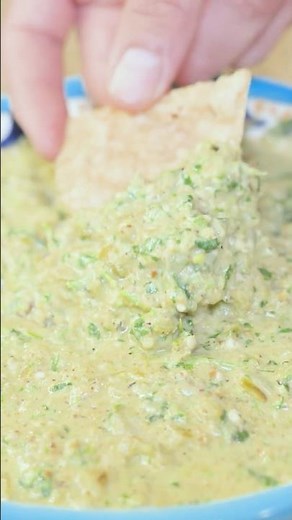 Roasted Tomatillo Pistachio Salsa | La Salsoteca #1