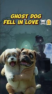 The Corpse Bride’s Ghost Dog Found Love… with My Bulldog?! Ep 1: The Corpse Bride💀😂 #shorts