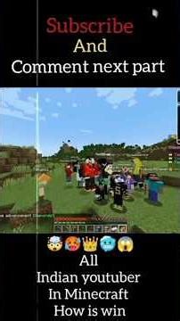 bigst colleb in all india youtubers 🥵🥵😱 -edit of techno s pai 🔥 -caredit on techno gamerz#minecraft