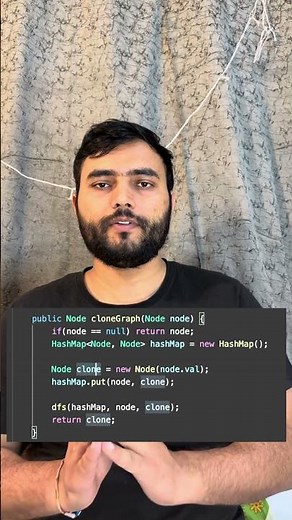 DAY 83 - Leetcode Qs 133. Clone Graph #dsajava