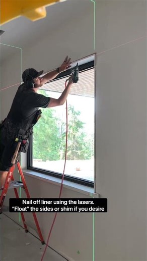 Installing window liner Audio: Trust me, I know their names, but it took me a while to realize there