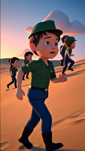 The Hill of Courage – Kid USA Army 3D Animation | Courage & Teamwork Story for Kids