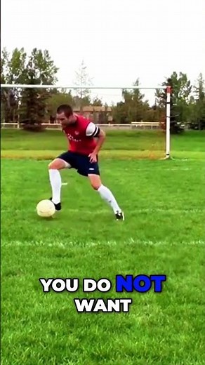 Mastering the First Touch: Soccer Technique Tutorial #shorts