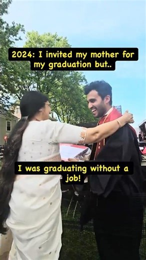 2024: No Job, 2026: Mom visits Google Office!