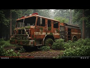ASMR Restoring a Forgotten 1970s Airport Fire Truck | Full Rust to New Rebuild