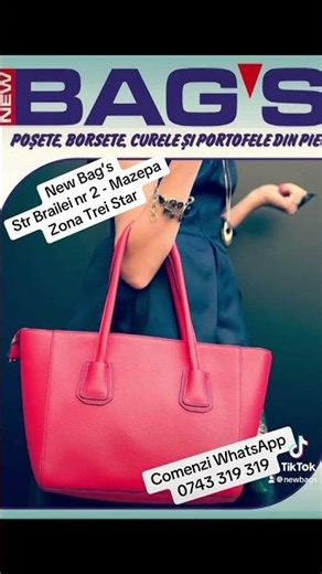 New Bag’s – Eleganță în piele naturală 👜
