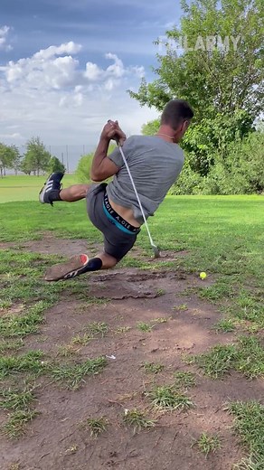 He totally nailed it🏌️‍♂️#FailArmy..#golf #fail #funny #funnyfail