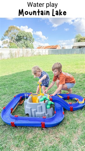 Kara Weatherall | Learning through play | Everyone needs this Mountian Lake waterways 🏔️ This AquaPlay Mountain Lake set is a large canal system that allows multiple children to... | Instagram