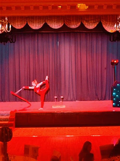 We love this opening of @Summer Circus Life Hand Cannes performance incorporating the rhythmic dance ribbon. Opening choreographed by Summer herself on our BTEC Performing Arts and Circus course #performer #circus #college #carnival #Choreography