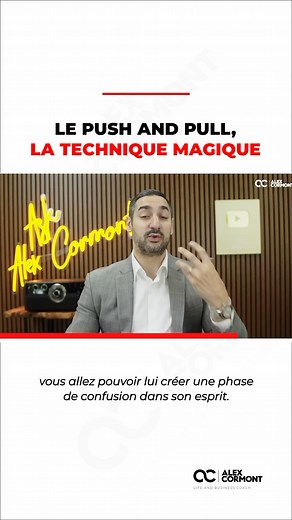 21K views · 252 reactions | Le push and pull, une technique magique ! | Alexandre Cormont | Facebook