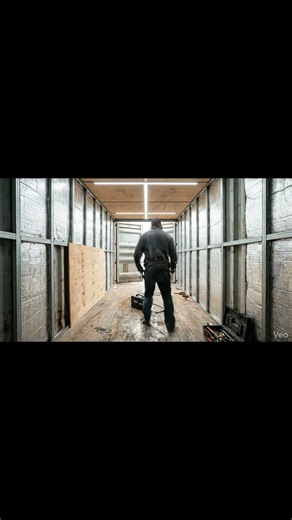 Shipping Container Workspace Build #diy #construction #timelapse