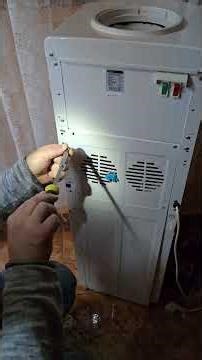 Water Dispenser Cleaning after 5 Years of Use, Rebilding after Cleaning #11