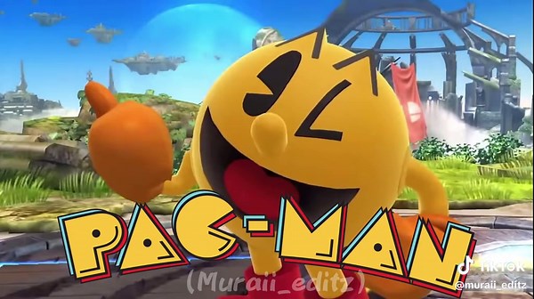 Lazy edit || Decided to hop on the trend🤷🏻 #fyp #viral #pacman #edit #supersmashbros #supersmash #PACMAN