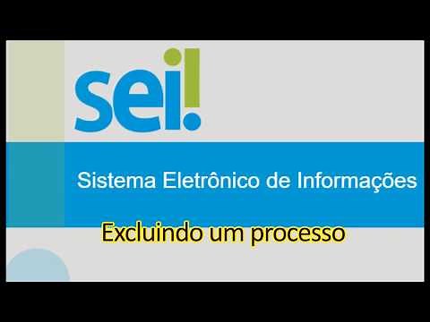CURSO SEI -Excluindo um processo-AULA : 03-BLOCO: 02