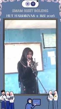 WILDA NYANYI BAHASA INGGRIS #sekolah