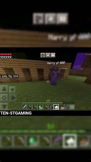 Ye villager ko mat maro || #minecraft #ten5tgaming