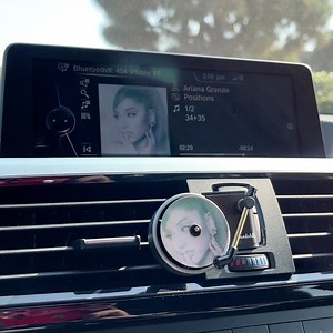 Ariana Grande Car Air Freshener Auto Diffuser Vent Clip Perfume Album Art
