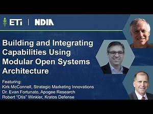 Building and Integrating Capabilities Using Modular Open Systems Architecture