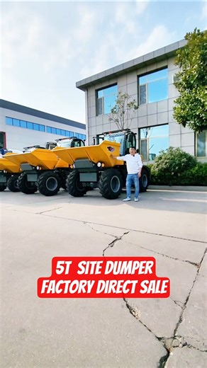 Tight Spaces? NO PROBLEM! ✅ 3-Side Dumping Site Dumper #dumper