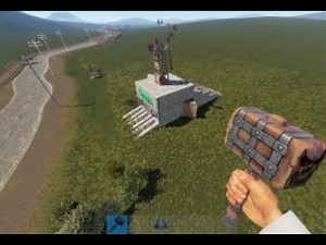 Rust: New car garage design 2020 ( 3-5 car park place and two working stations)