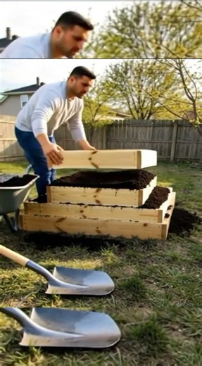 100 Strawberries Planted in a Pyramid 🍓 | Backyard Strawberry Pyramid Timelapse
