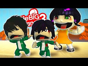 New SQUID GAME Costumes Plus Glass Bridge - LittleBigPlanet 3 PS5 Gameplay | EpicLBPTime