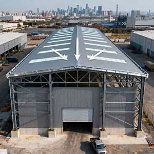 [Hot Item] Prefabricated Antirust Light Steel Framework Building Shed