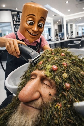 Brr brr patapim gets a new hairstyle #italianbrainrot #tungtungtungsahur #tralalerotralala