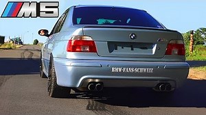 BMW M5 E39 SOUND vs BMW M3 SOUND E92 Stanic Performance Exhaust REVS Revving Battle BMW Fans Schweiz | Video Automotive