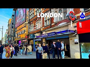 London Spring Walk 🇬🇧 WEST END, Oxford Street & Regent to Covent Garden |Central London Walking Tour
