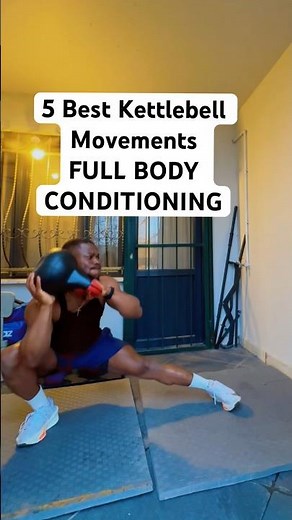 These 5 Kettlebell Exercises Build Strength While Your Heart Rate Climbs #conditioning #kettlebell