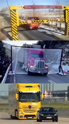 Mercedes, Freightliner and HOWO: Extreme Truck Safety Test