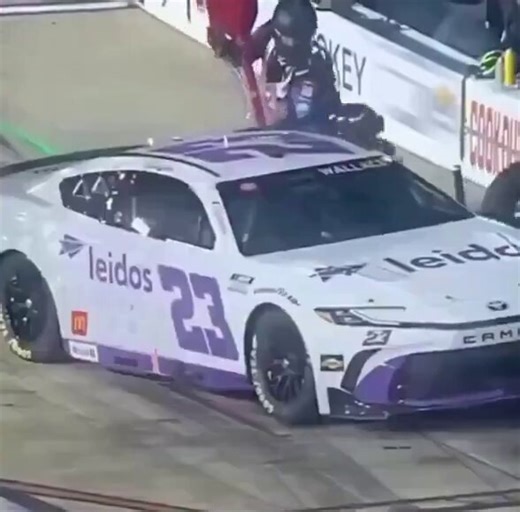 When his wheel came off, another team of mechanics rescued him. They're rivals, not enemies.