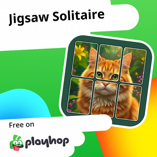 Jigsaw Solitaire: Play Online For Free On Playhop