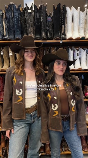 We’re going live tomorrow from 11:00am - 1:00pm PST. #bootbarn