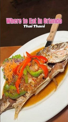 Thai Thani on I-Drive Orlando 🌟 Authentic Thai Food You HAVE to Try!