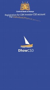 1K views | Registration Process for CBK Investor CSD account For Individual/Physical Persons | Bizna Kenya | Facebook