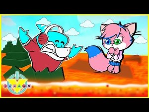 VTubers Roblox FLOOR IS LAVA Let's Play with Big Gil & Alpha Lexa