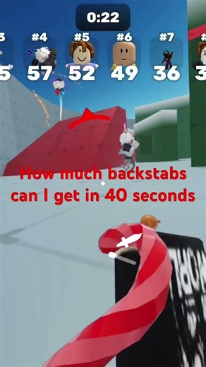 How much backstabs can I get in 40 seconds