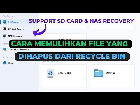 CARA MENGEMBALIKAN FILE YANG HILANG DAN TERHAPUS DI RECYCLE BIN LAPTOP